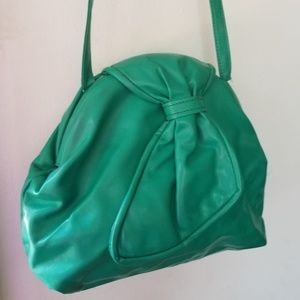 Zara Green Shoulder Purse or Clutch